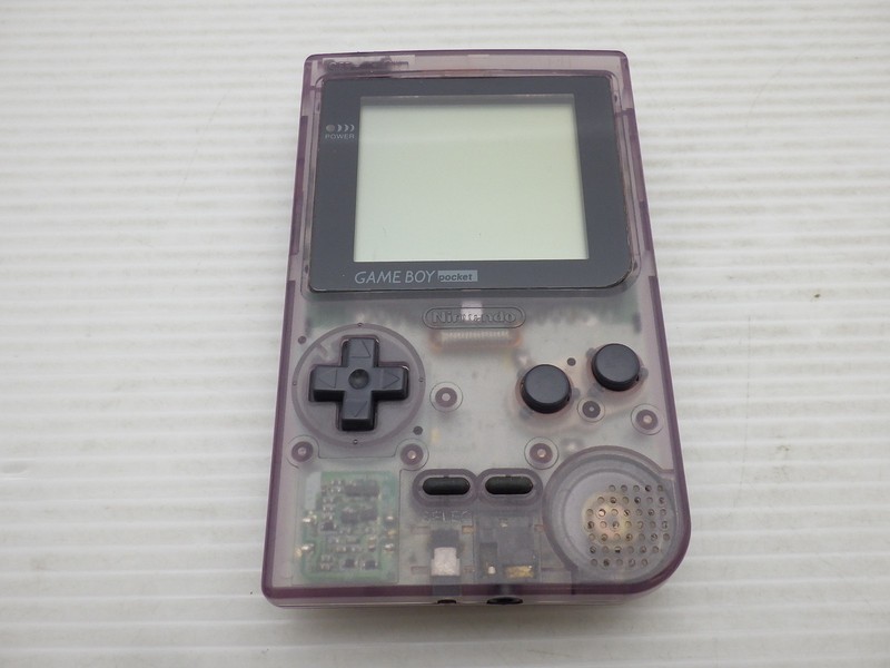 Game Boy Pocket Console (MGB-001 / Clear Purple) GameBoy JP GAME. 9000025545525