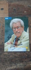 Willi Millowitsch Autogramm - Sänger, Schauspieler, Regisseur 1999. OrginalL
