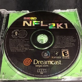 Sega Dreamcast Sports Lot NFL 2K1 NBA 2K NHL 2K World Series 2K1 Working