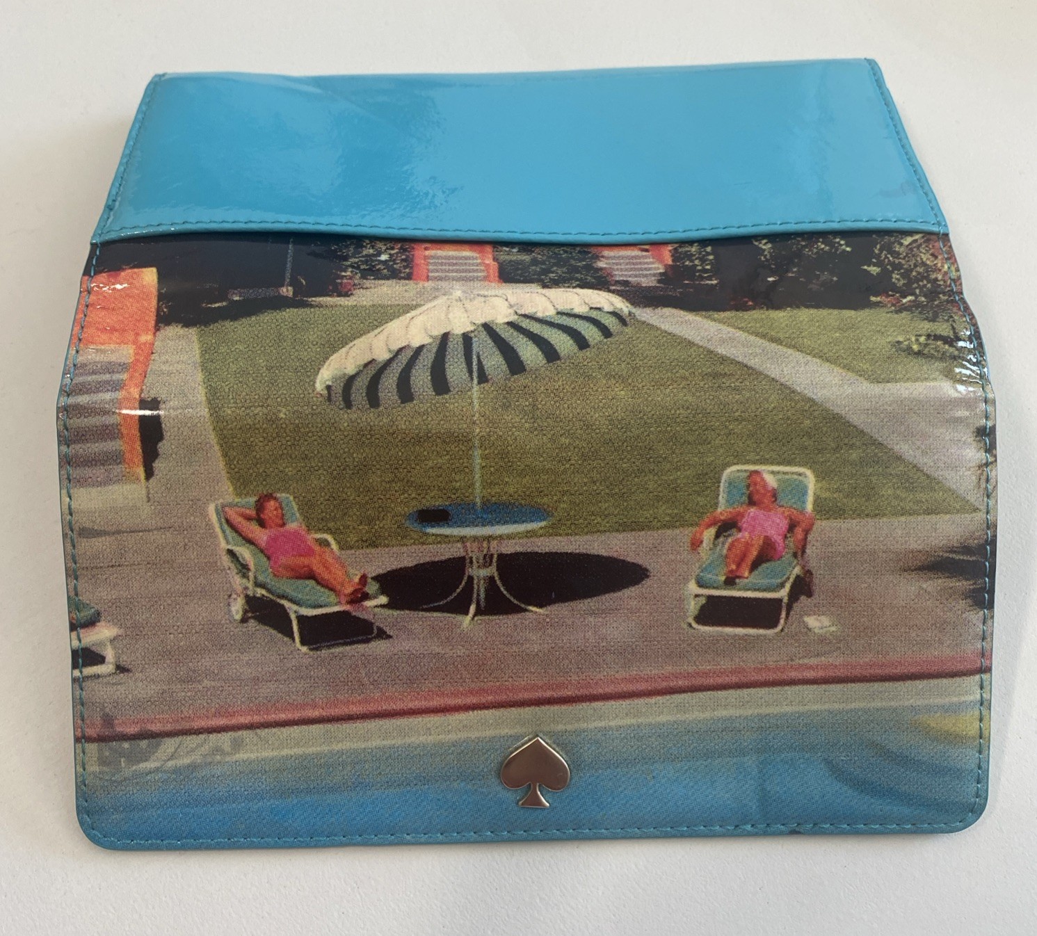 Kate Spade Rare Beach Lounge Wallet Woman Pool Side thumbnail 14