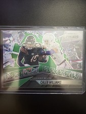 2025 Prizm Caleb Williams Prizm Break Green Wave Prizm Bears