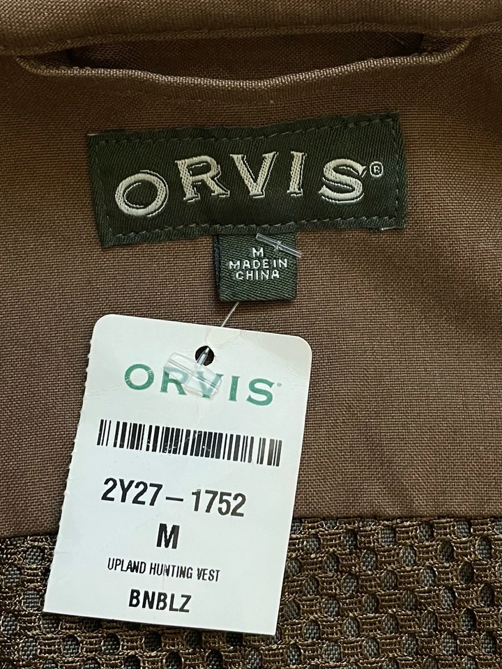 Orvis Sz M Upland Hunting Vest New Unused - Image 4 of 4