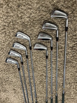 Rare Wilson Staff Progressive Iron Set 2-9 | Matching Serials | True Temper X100