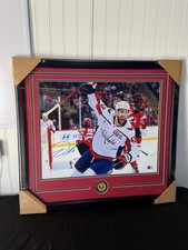 Tom Wilson Signed And Framed 16x20 Photo Washington Capitals Beckett