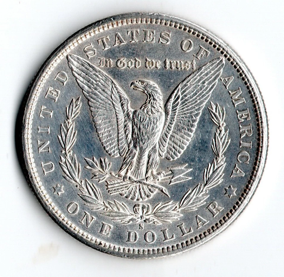 USA , 1881 , 1 dollaro Morgan in argento , molto bello , circolato , da lascito - Immagine 2 di 2