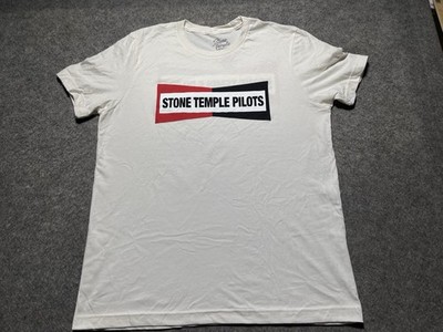 STONE TEMPLE PILOTS STP Core Plush NEW Beige 2026 Tour Dates Concert Lg Shirt