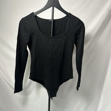 Black Long sleeve Bodysuit