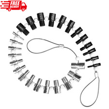 Nut and Bolt Thread Checker Inch Metric Thread Gauge Nut and Bolt Size Gauge N