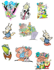 Rocko's Modern Life Retro Cartoon Stickers