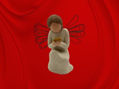 Vintage 2002 Willow Tree ''Angel of Miracles'' DEMDACO by Susan Lordi