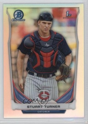 2014 Bowman Chrome Prospects Refractor 368/500 Stuart Turner #BCP84 3q5