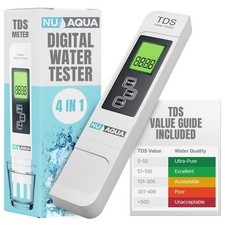 Digital Water Tester for Drinking Water Instant 4-in-1 TDS Testing