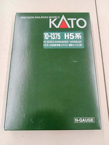 KATO N Gauge H5 Series Hayabusa Basic + Add-on 10-1375 Used | Condition: Used