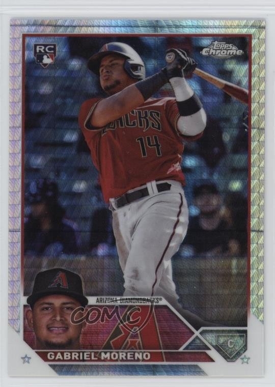 2023 Topps Chrome Update Prism Refractor Gabriel Moreno #USC36 5d5