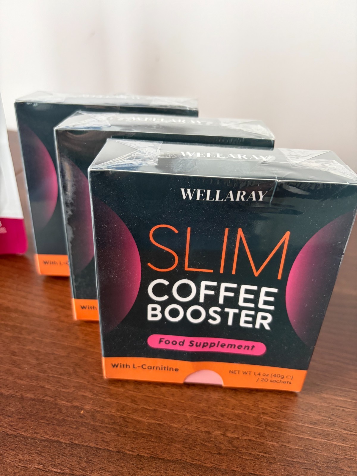 3 packs of Wellaray Slim Coffee Booster - 60 sachets | eBay UK