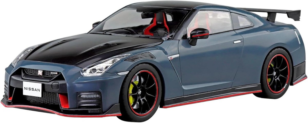 AOSHIMA Snap Car No.2-NG R35 GT-R NISMO SP 2022 NISMO Stealth Gray
