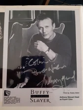 Anthony Stewart Head (Buffy the Vampire Slayer) Signed Photo