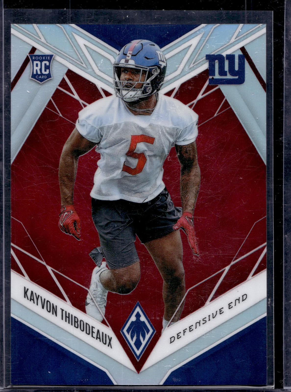 2022 Panini Phoenix Kayvon Thibodeaux #168 Red /250