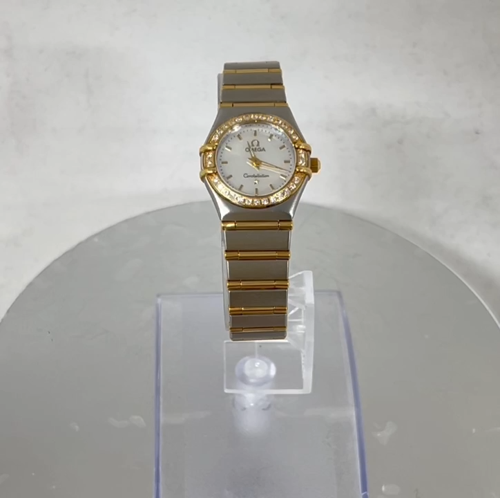 Omega Constellation 1267.70 Diamond 23mm Quartz Womens Watch