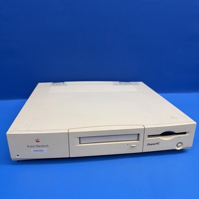 Vintage Apple Power Macintosh 6100/60AV M1596 350MB HDD AppleCD Powers On AS-IS