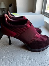 SNEEX The Tepper Burgundy Heel Sneakers Women...