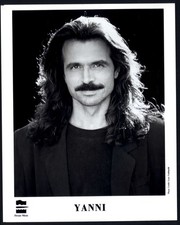 8 x 10  photo * YANNI photo by Lynn Goldsmith Private music