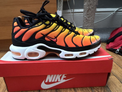 Nike Air Max Plus Sunset 2024 Orange Black Pimento HF0552-001 Men\'s Size 8.5 Nike Air Max Plus  main image 4
