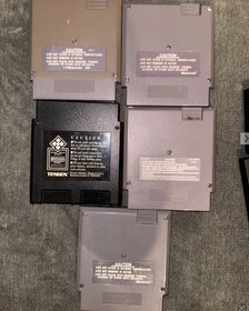 NES nintendo game lot, Mario, Excitebike, Dr. Mario, Tetris 2, RBI Baseball