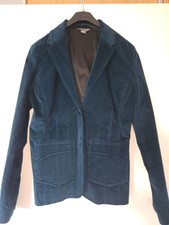 Damen Samt-Blazer Eddie Bauer, petrol, Gr. 12...
