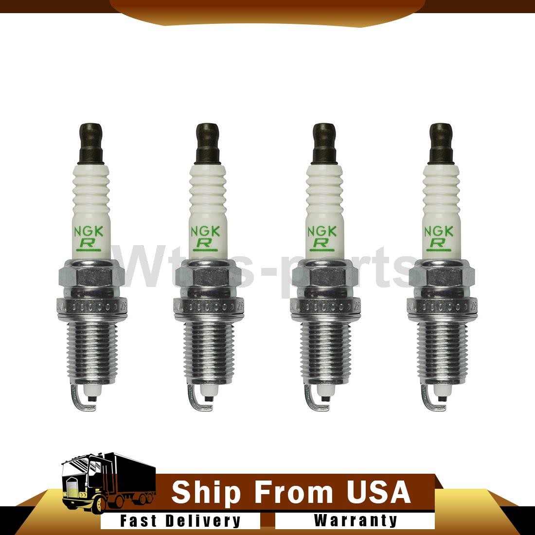 4X Ngk Spark Plug for Chrysler 200 2011-2014 Hyundai Elantra 2007-2012