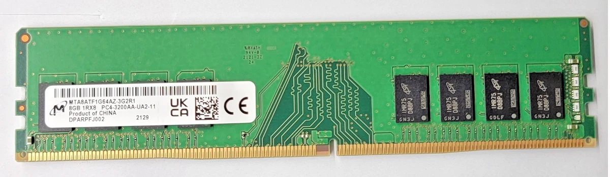 Micron 8GB Computer DDR4 SDRAM for sale | eBay