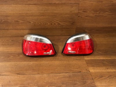 2004-2007 BMW E60 M5 530 550 525 LEFT & RIGHT TAILLIGHT TAILLIGHTS PAIR OEM