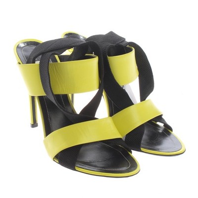 Sandaletten Balenciaga Schwarz Gelb 39,5 EUR