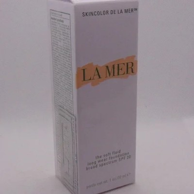 LA MER THE SOFT FLUID Long Wear Foundation Sienna 63 1oz/30ml NIB