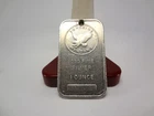 SUNSHINE MINTING BULLION BAR - HAS A HOLE DRILLED IN IT - ONLY 30.8 GRAMS - F71