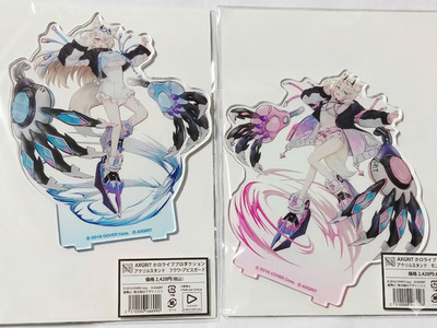 Hololive EN FuwaMoco Fuwawa Mococo Acrylic Stand Figure Japan TSUTAYA Limited