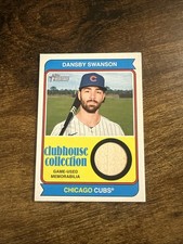2023 Topps Heritage Baseball Dansby Swanson Clubhouse Collection