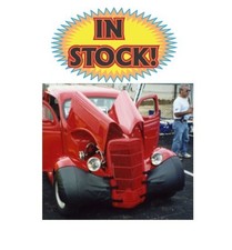 Wardlow Kustom Bra35f - 1935 Ford Passenger Car Fender Bra - Black