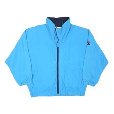 VINCI Giacca Zip Uomo Blue Azzurro L in Misto Poliestere Casual Outdoor