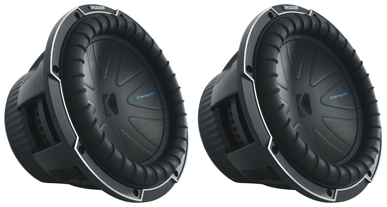 2 Kicker 51CWQ102 COMP Q 10 800-ваттных автомобильных сабвуферов DVC 2-Омные сабвуферы CWQ102 93890₽