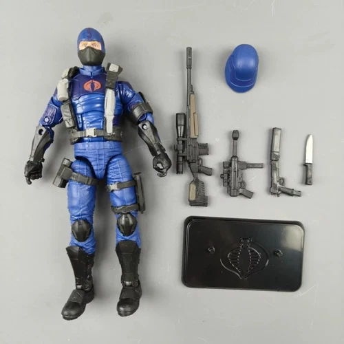 6 Inch G.I. Joe GI Joe Classified Series Retro Snake Eyes Cardback Cobra Trooper