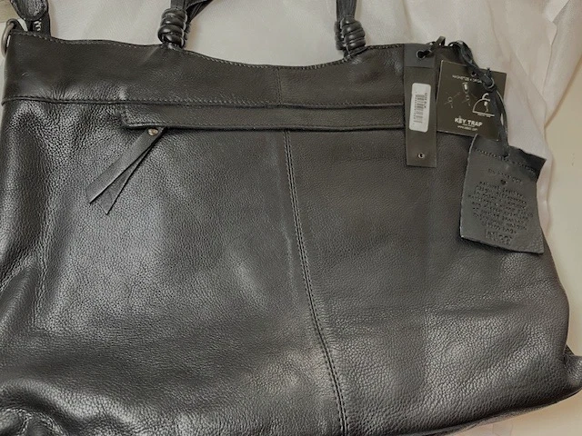 Bolso/Brossbody Latico Leathers Nolan Negro NUEVO Foto 3 de 4