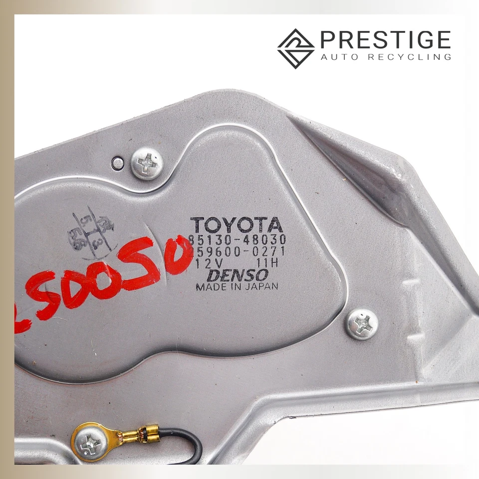 2004-2009 LEXUS RX350 RX330 RX400H Rear Windshield Wiper Motor 85130-48030 OEM - Image 4 of 4