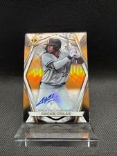 Oscar Colas 2022 Bowman Draft Invicta Auto Orange 1/25  White Sox