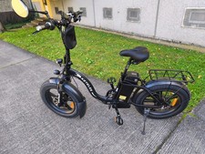 Keteles E-Faltrad 20 Zoll, 7-Gang Kettenschaltung, 48V 2x1000W, 25-40 Kmh