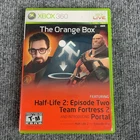 The Orange Box Complete - Half-life 2, Portal, TF2 - (Xbox 360, 2007)