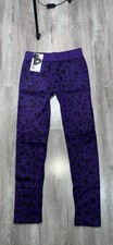 Purple Leopard Leggings