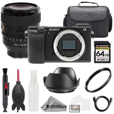 Sony Alpha a6400 + FE 50mm f/1.2 GM Lens +64GB + Bag+ UV Filter- Basic Kit