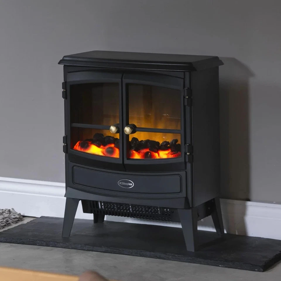 Dimplex Springbourne Freestanding Optiflame Electric Stove Fire Black SBN20E - Image 2 of 4