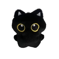 Keychain plush black cat  high qualit, size: height 12cm/4.72in